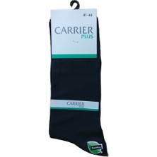 Carrier Plus 12 Çift Bambu Dikişsiz Burun Erkek  Çorap -Yazlık - Antrasit