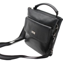 Arpelle 0022  Erkek El ve Omuz Askılı Çanta Siyah