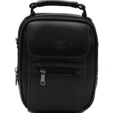 Westpolo West Polo 3001 Küçük Dik Kapaklı El ve Çapraz Askılı  Erkek  Çanta Siyah