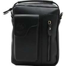 West Polo 6005 El ve Omuz Askılı  Erkek  Çanta Siyah