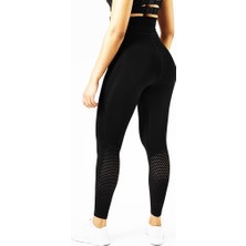 Akdağ Sportswear Toparlayıcı Yüksek Bel Spor Tayt Korseli Sporcu Taytı
