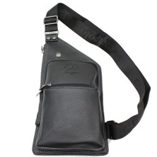 West Polo 5014 Freebag  Erkek Göğüs ve Omuz Çantası Siyah