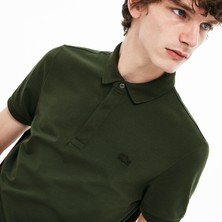 Lacoste Erkek Regular Fit Haki Paris Polo PH5522.3M9