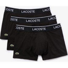 Lacoste Erkek Siyah 3'Lü Boxer 5H3389.031