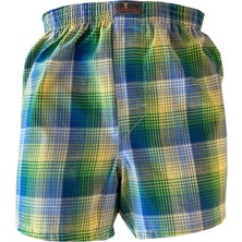 Option Erkek (L) 10'lu Paket Poplin (Pamuk) Boxer Şort