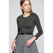 Miss Lusi 7517101 Akrilik Uzun Kol Bluz
