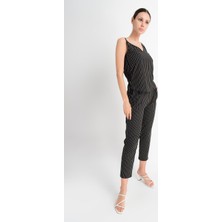 Miss Lusi 9181819 Örme Krep Beli Lastikli Cepli Pantolon