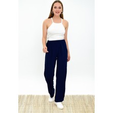 Miss Lusi 9313333 Viskon Cepli Bol Paça Pileli Pantolon