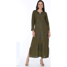 Uzman Tekstil Kadın Laleli Kaftan