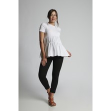 Lyn Devon Luce T-Shirt  Beyaz