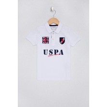U.S. Polo Assn. Erkek Çocuk Beyaz T-Shirt 50220317-VR013