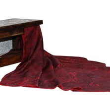 e38 EL İŞÇİLİĞİ KADIN RENKLİ EBRU EŞARP 90*90 cm - E0013