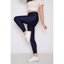 Modaca Toparlayıcı Disko Tayt Lacivert