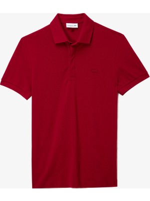 Lacoste Erkek Regular Fit Bordo Paris Polo PH5522.476