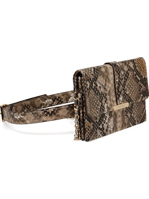 Nine West Essenso Kahverengi Kadın Clutch