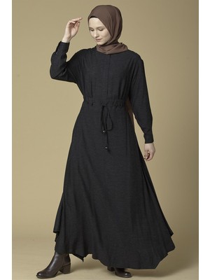 Armine Kadın Günlük Elbise Siyah 9K9852