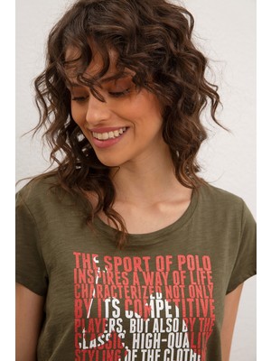 U.S. Polo Assn. Kadın T-Shirt