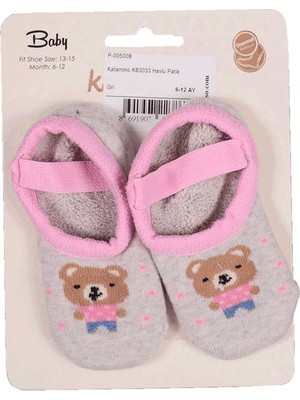 Katamino Havlu Patik Çorap 83021 | Gri