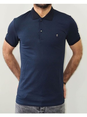 Paul Fredy Polo Yaka Kagi T-Shirt Lacivert