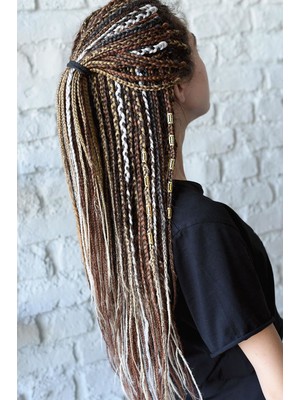 New Obsessions Gold Carosel Hair Beads