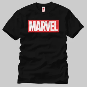 Marvel Logo Erkek Tişört