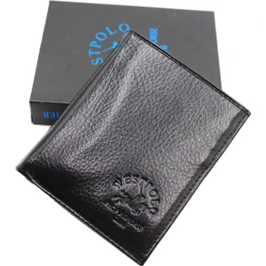 West Polo 283   Deri Erkek Cüzdan Siyah