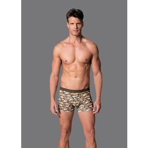 Erkek Haki Kahve Compact Kamuflaj .Boxer