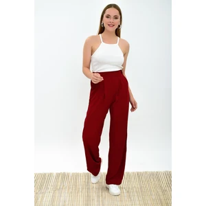 Miss Lusi 9313333 Viskon Cepli Bol Paça Pileli Pantolon
