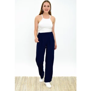 Miss Lusi 9313333 Viskon Cepli Bol Paça Pileli Pantolon