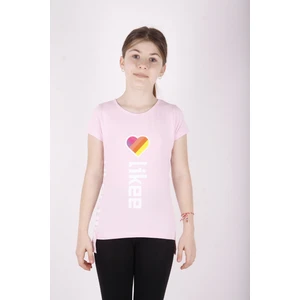 Kız Çocuk Likee Baskılı T-Shirt