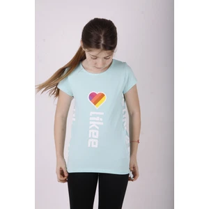 Kız Çocuk Likee Baskılı T-Shirt