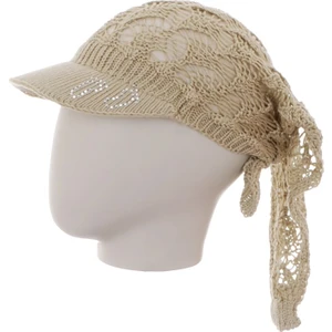 Ağ Örgü Bandana Bej