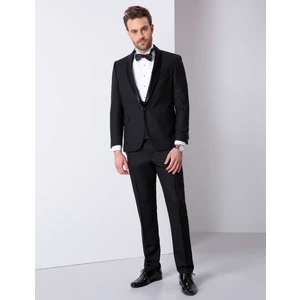 Pierre Cardin Erkek Siyah Slim Fit Smokin 50201984-VR046