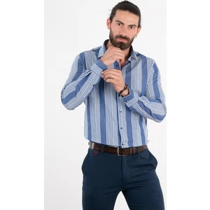 Çizgili Regular Fit Gömlek