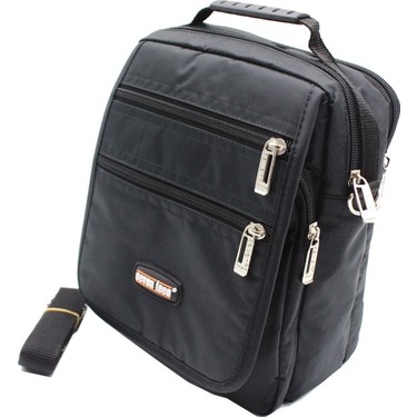 Seventeen 2210 Çok Gözlü Erkek El ve Omuz Askılı Çanta Siyah Fiyatı