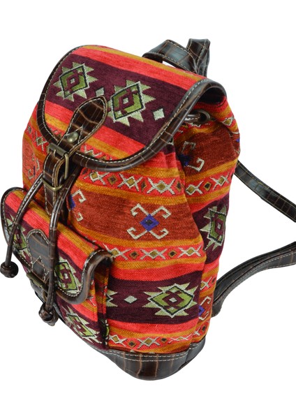 Kilim Desenli Sırt Çantası fiyatları
