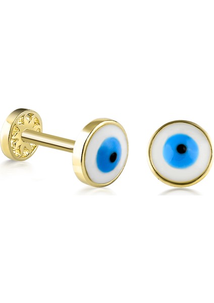 Yapar Jewellery 14 Ayar Altın Göz Tragus Piercing