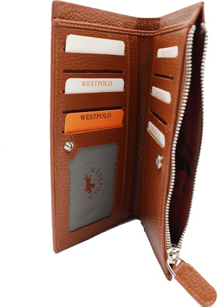 West Polo 3760 Hakiki Deri Uzun Cüzdan Telefonluk Taba modelleri