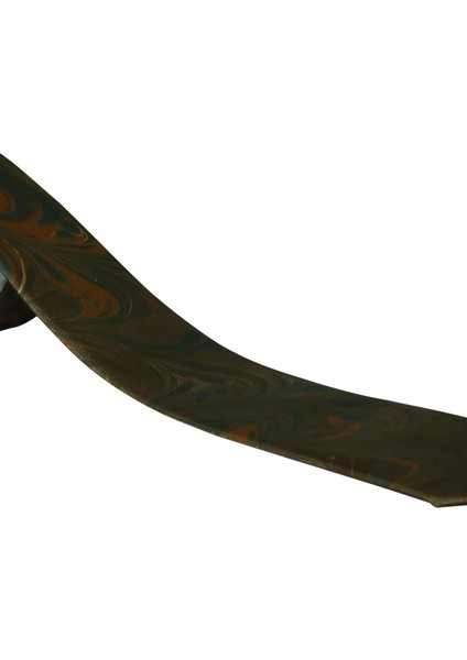 EL İŞÇİLİĞİ ERKEK RENKLİ EBRU KRAVAT 150*5 cm - K0059