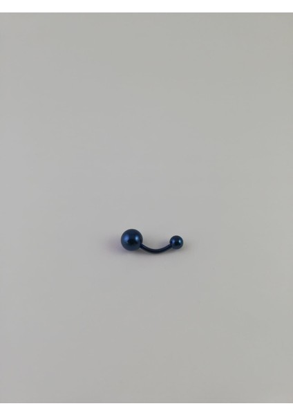 316L Cerrahi Çelik Dark Blue Göbek Piercing fiyatları
