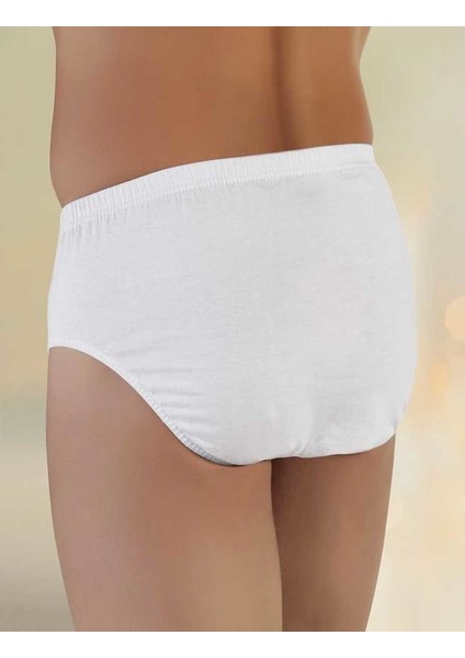 Beyaz Pamuklu Klasik Erkek Slip 6'lı Paket ME009 fiyatları