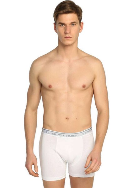 Erkek Likralı Boxer