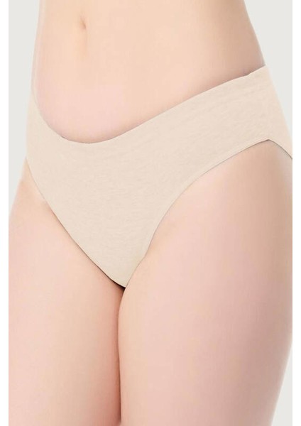 Kadın Renkli Ribana Slip 12'li Paket