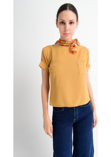 8122244 Kobe Tek Cepli Kısa Kol Bluz fiyatları