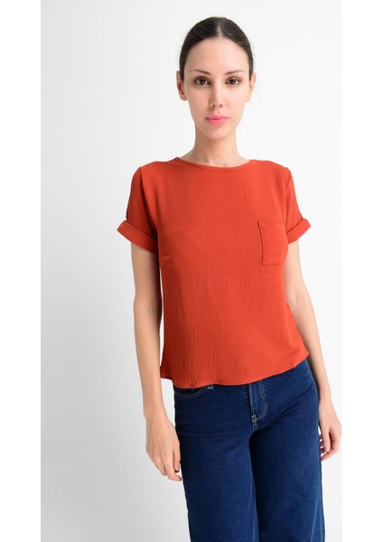 8122244 Kobe Tek Cepli Kısa Kol Bluz modelleri
