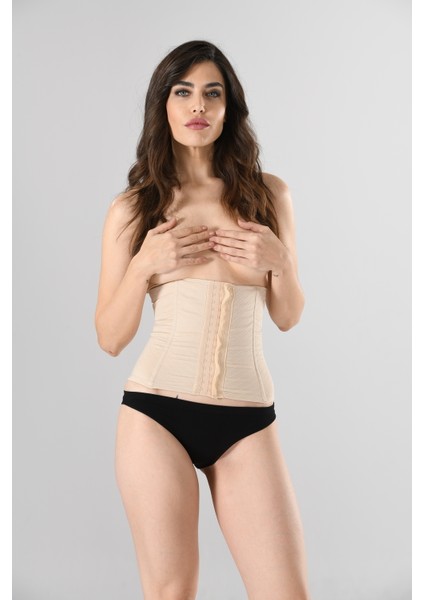 Agraflı Kadın Bel Korse Siyah Örme Seamless Dikişsiz Soft fırsatları