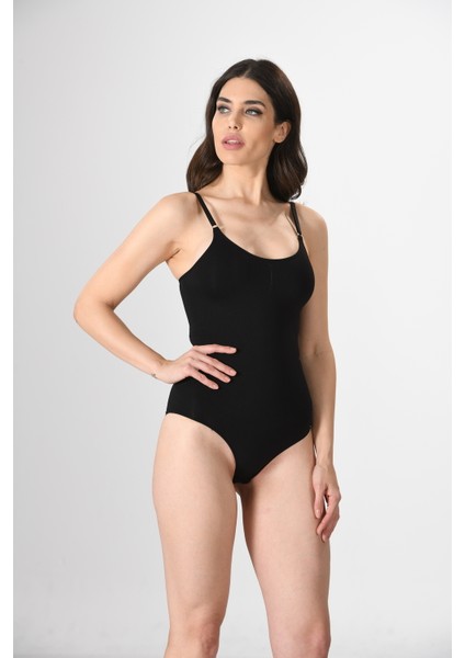 Ayar Askılı Çıtçıtlı Kadın Body Korse Beyaz Örme Seamless Dikişsiz Soft modelleri
