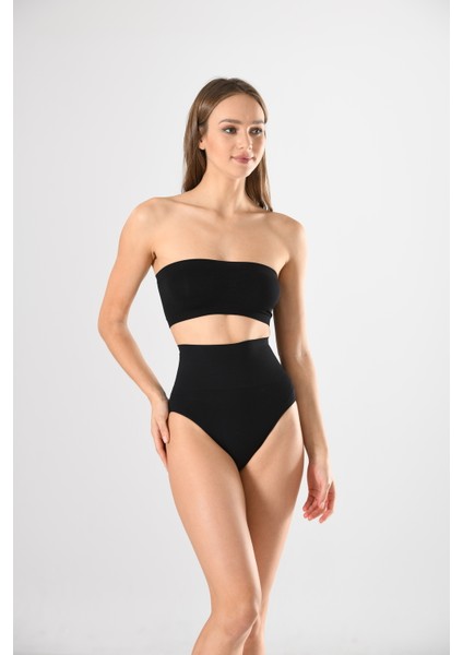 Mideli Slip Külot Kadın Korse Beyaz Örme Seamless Dikişsiz Soft fiyatları