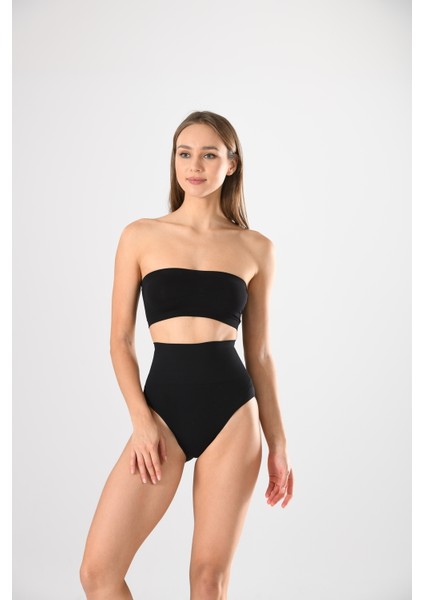 Mideli Slip Külot Kadın Korse Beyaz Örme Seamless Dikişsiz Soft fırsatları