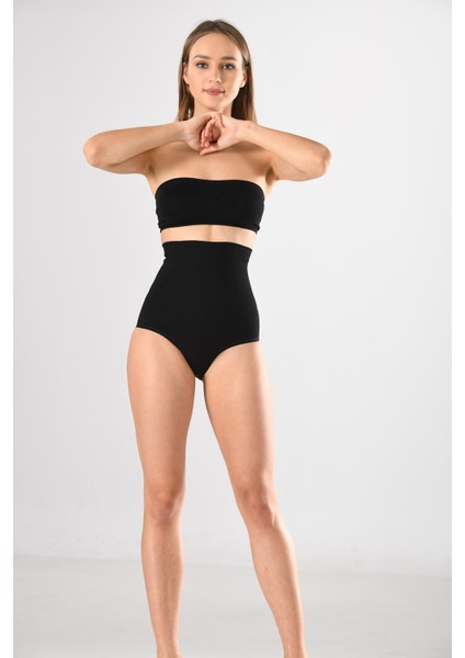 Yüksek Bel Slip Slikon Kadın Külot Korse Beyaz Örme Seamless Dikişsiz Soft indirimleri
